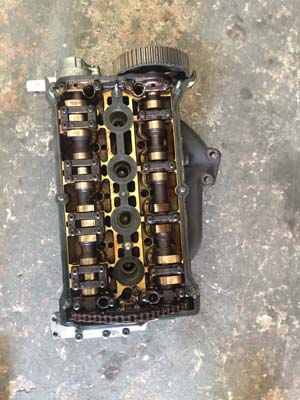 volkswagen passat 1997-2000 çıkma silindir kapak 1.8t